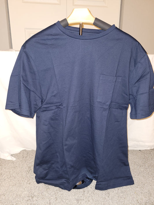 2 Pack Amazon Essentials Mens' Slim fitting Short Sleeve Crew Neck Shirt - New