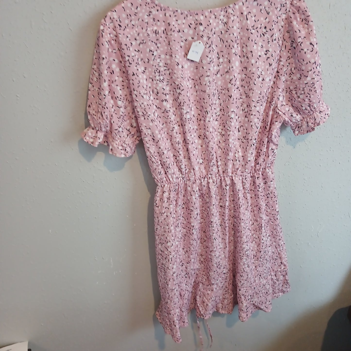 Womens' Pink Print Dress - New