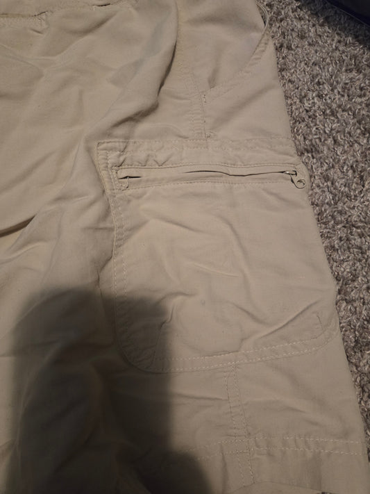 Quest Tan Shorts- Gently Used