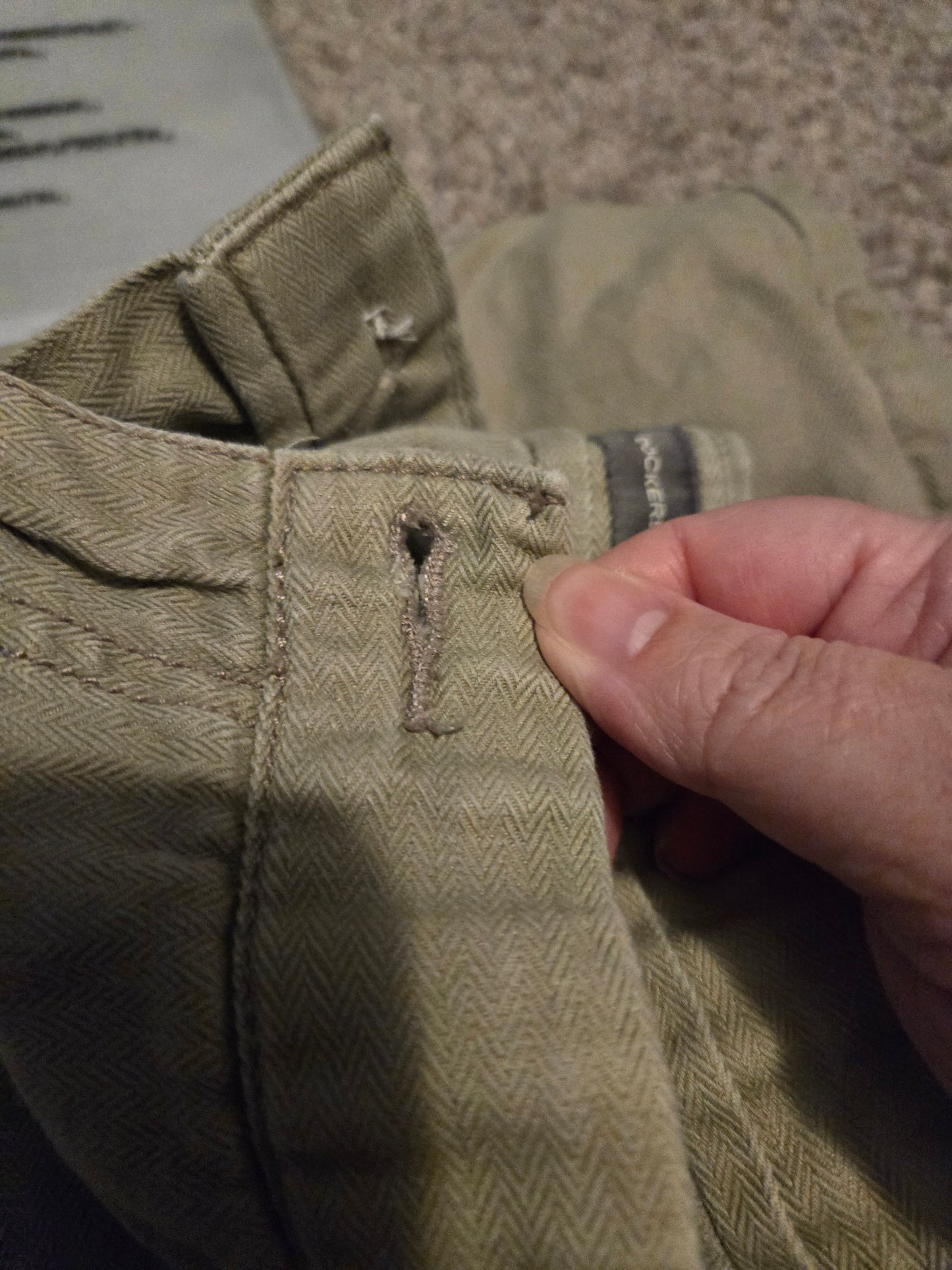 Docker Tan Pants - Gently Used