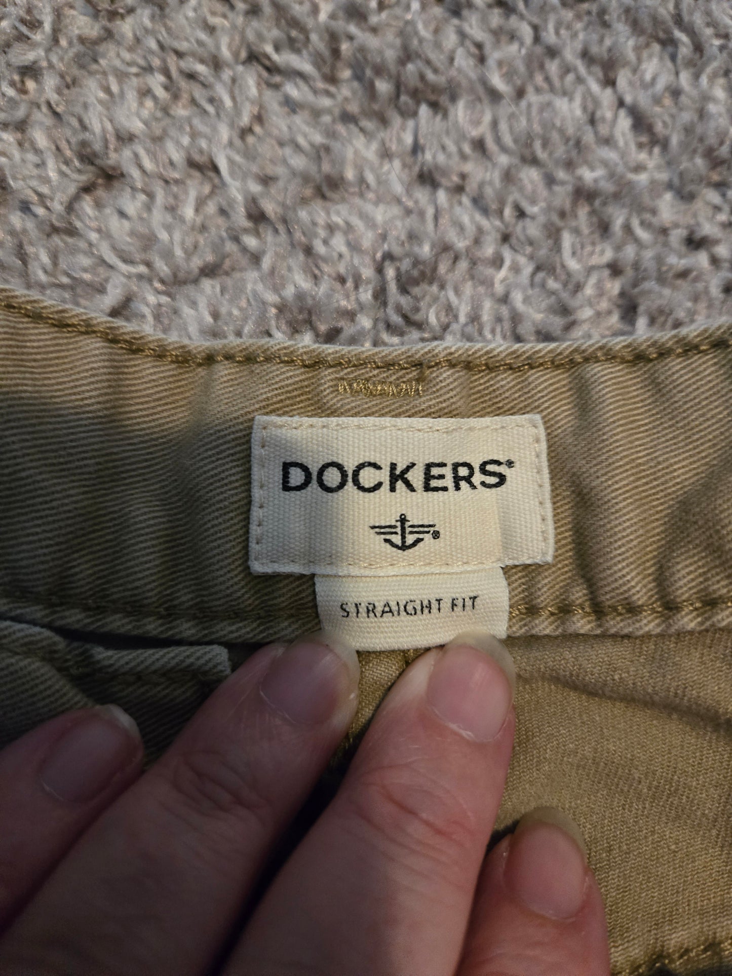 Dockers Tan Straight Fit Pants - Gently Used