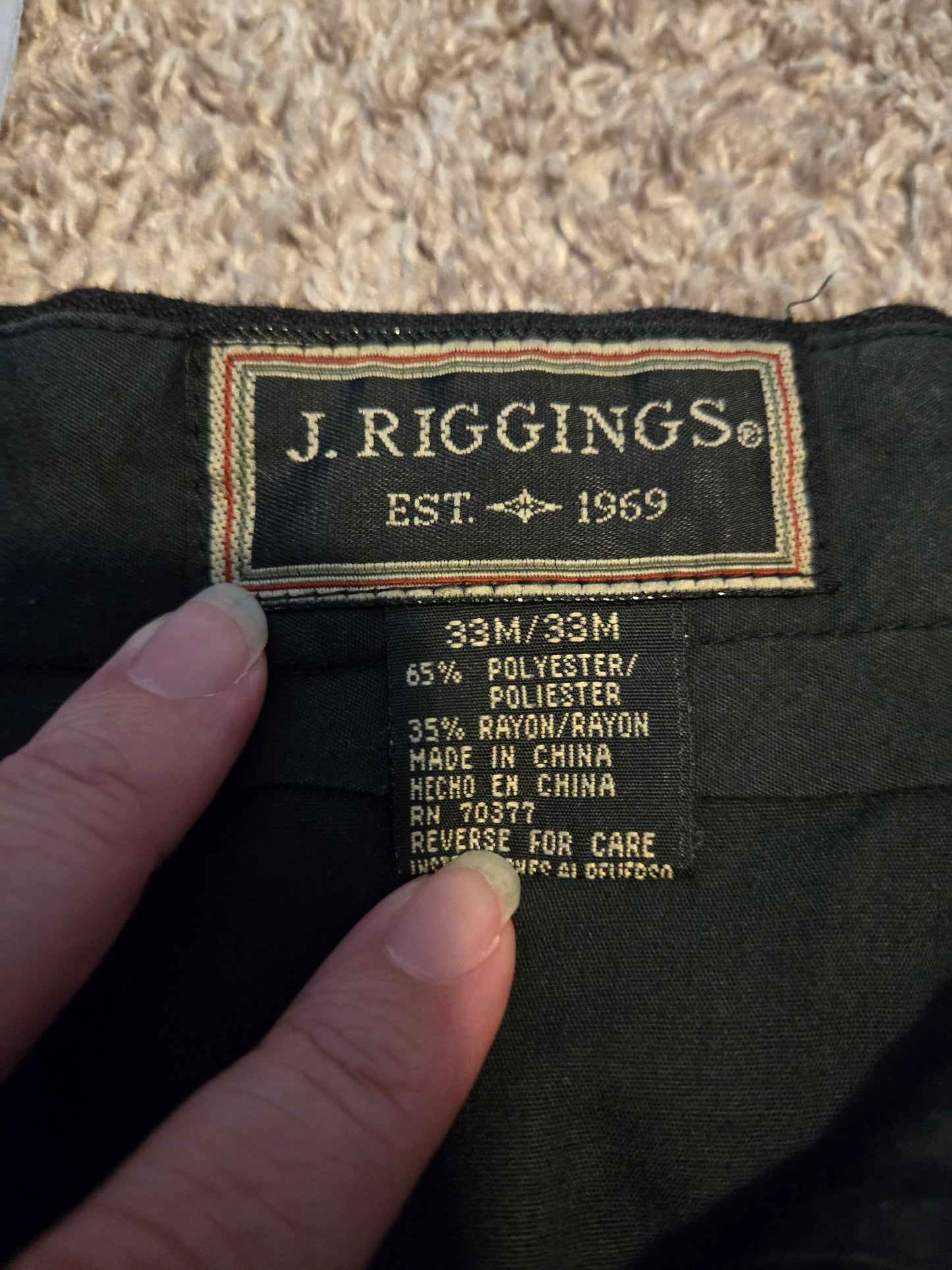 J.Riggings Black Slacks - Gently Used