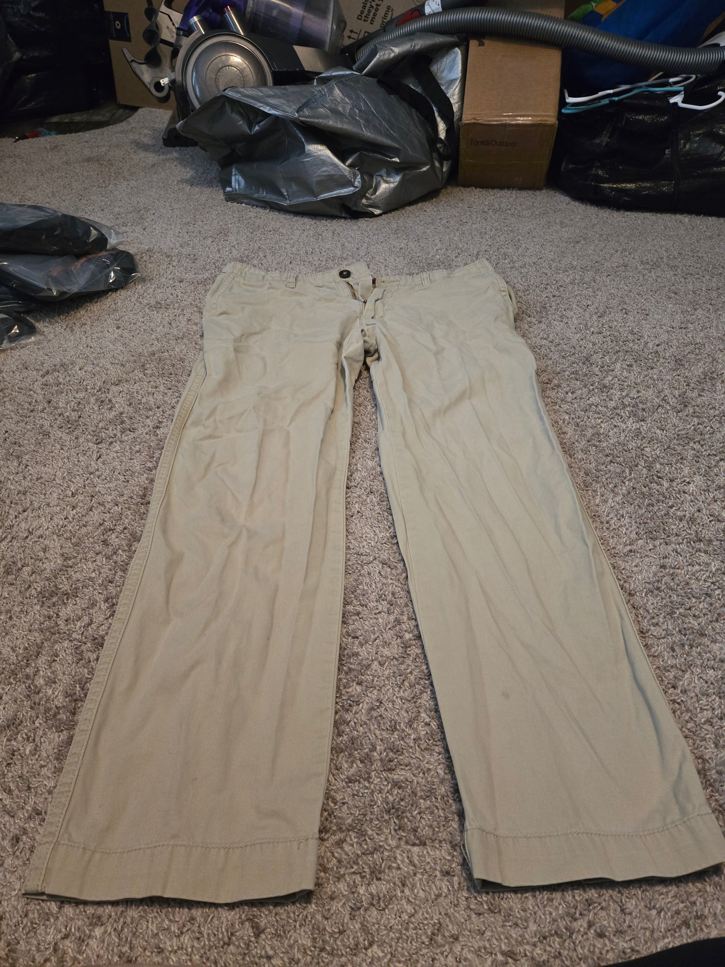 Arizona Original Straight Leg Beige Pants - Gently Used