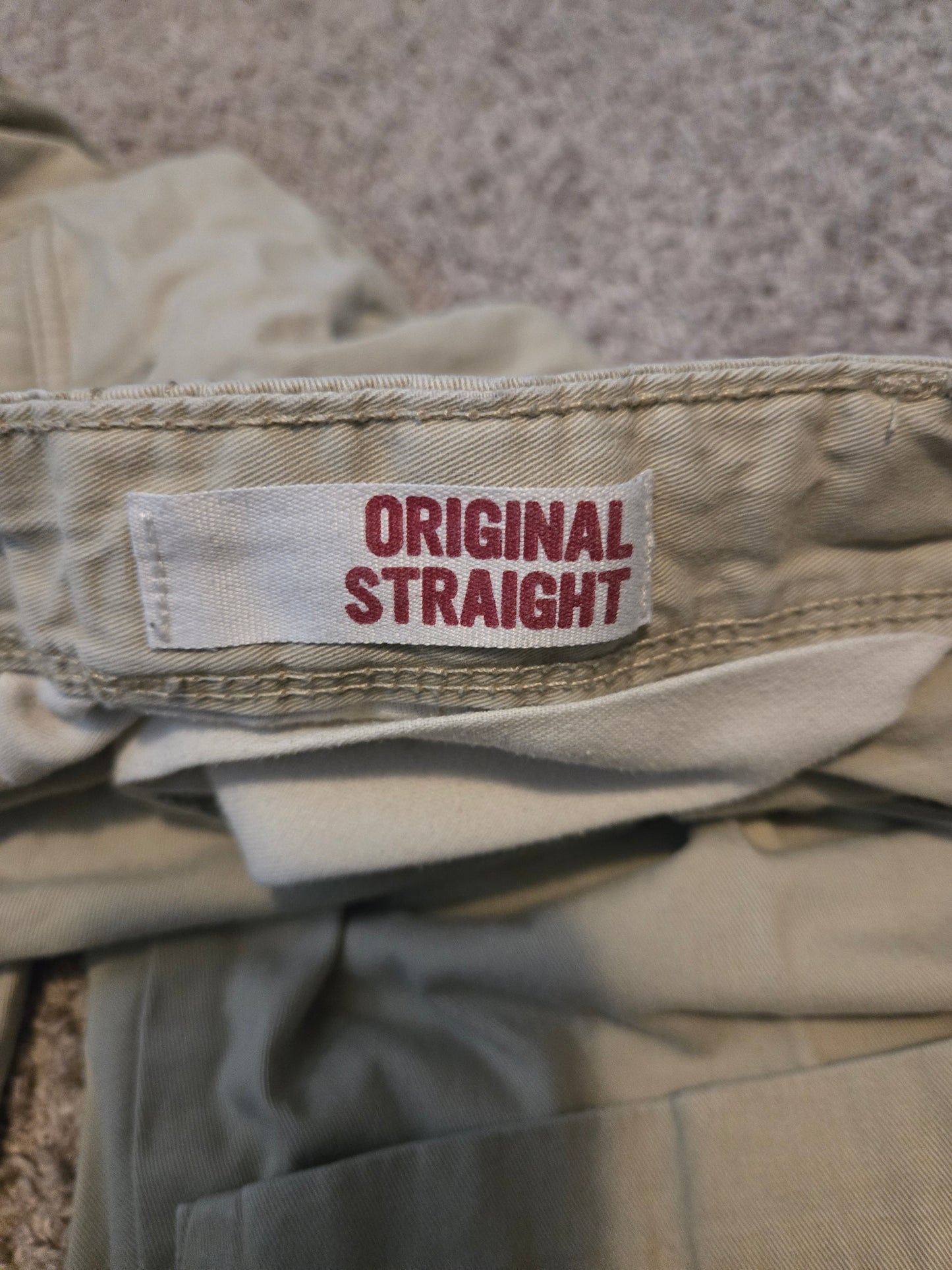 Arizona Original Straight Leg Beige Pants - Gently Used