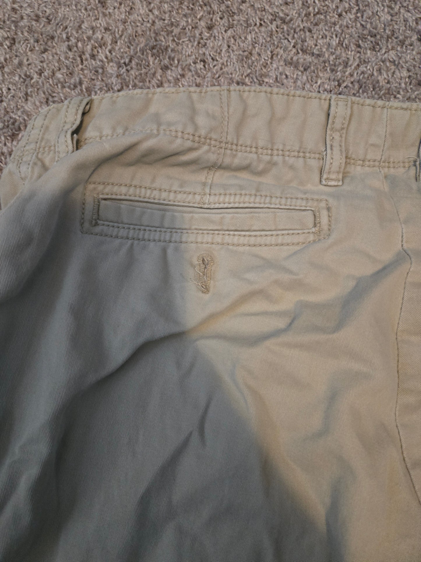 Arizona Original Straight Leg Beige Pants - Gently Used