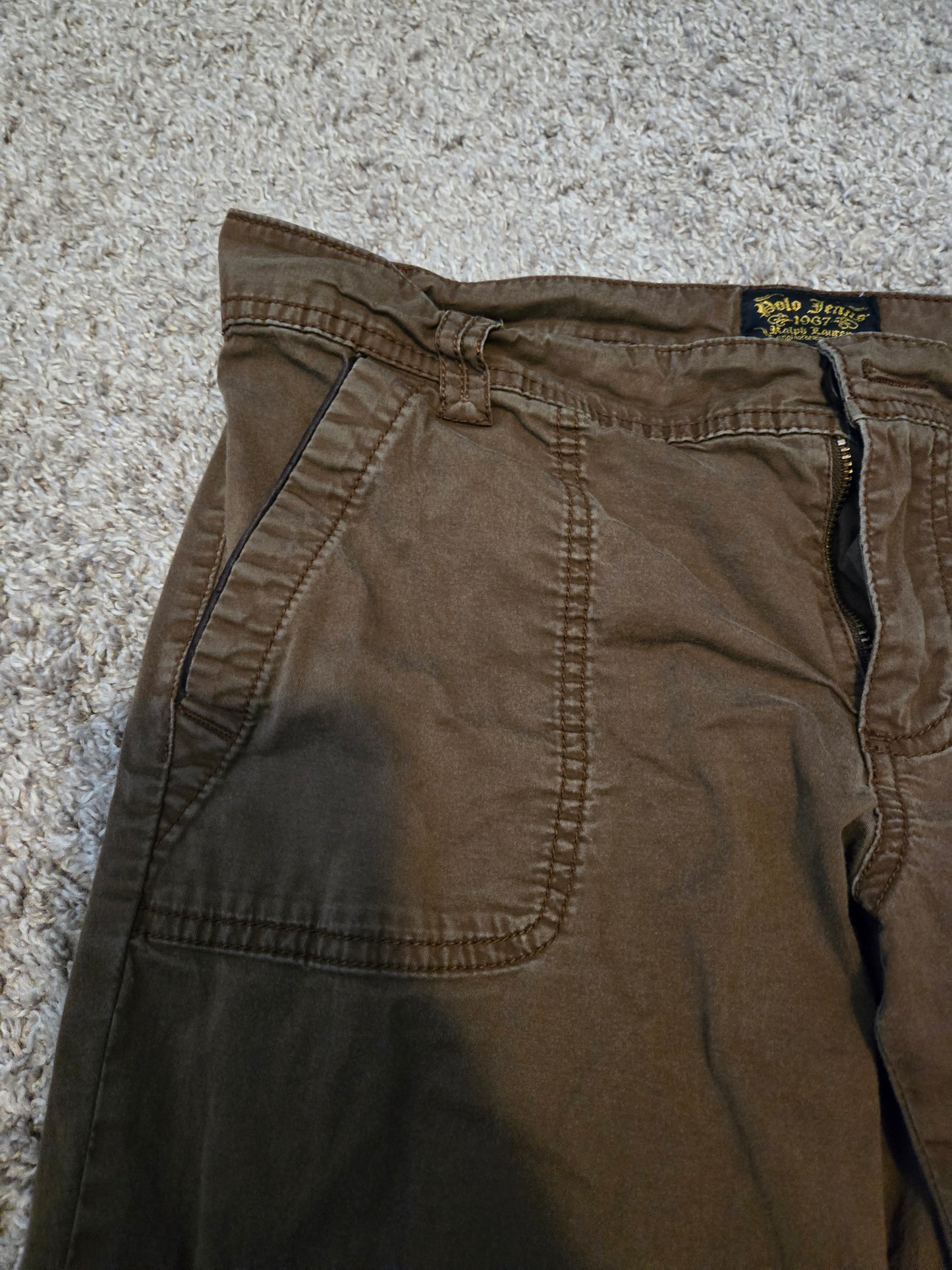 Ralf Lauren 1967 Brown Polo Jeans - Gently Used