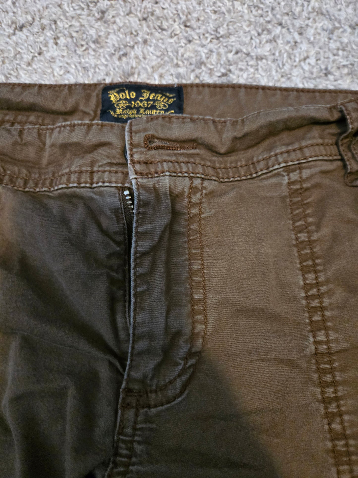 Ralf Lauren 1967 Brown Polo Jeans - Gently Used