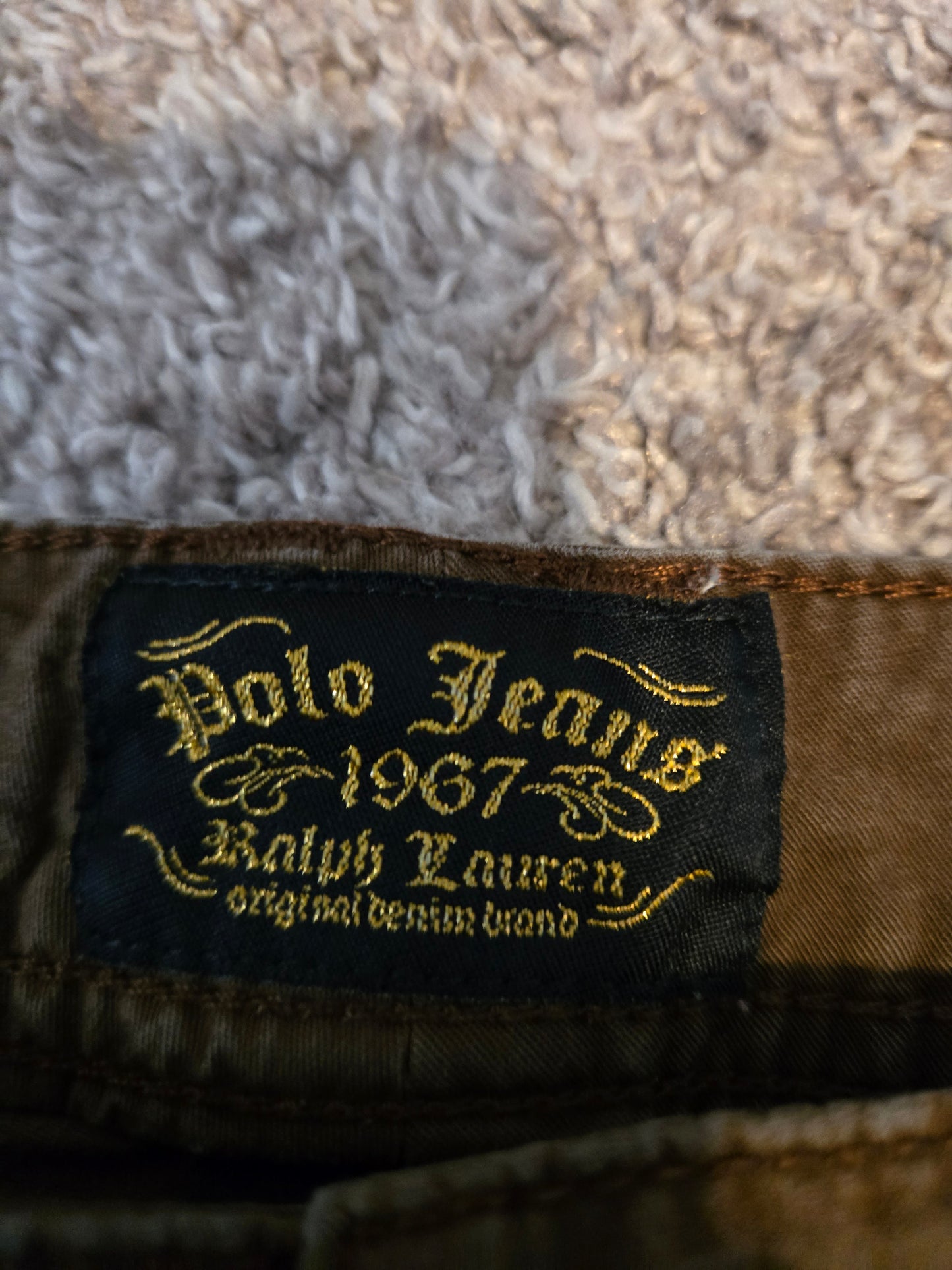 Ralf Lauren 1967 Brown Polo Jeans - Gently Used