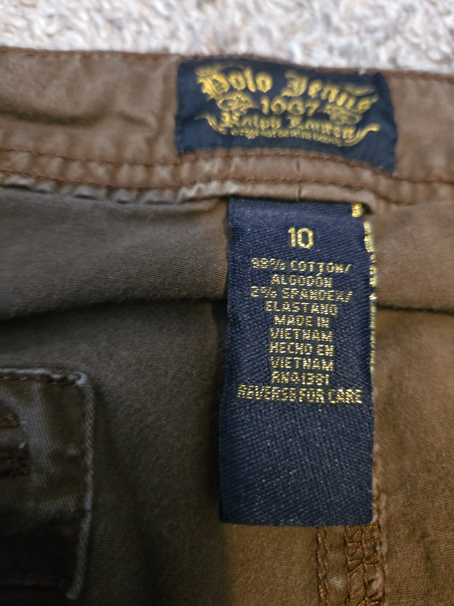 Ralf Lauren 1967 Brown Polo Jeans - Gently Used