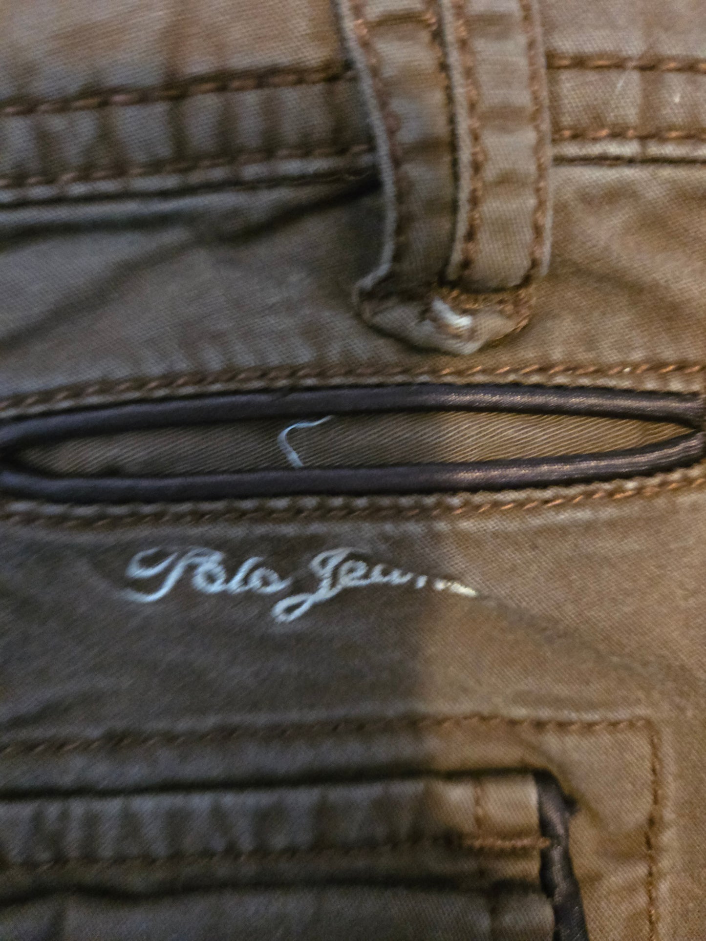 Ralf Lauren 1967 Brown Polo Jeans - Gently Used