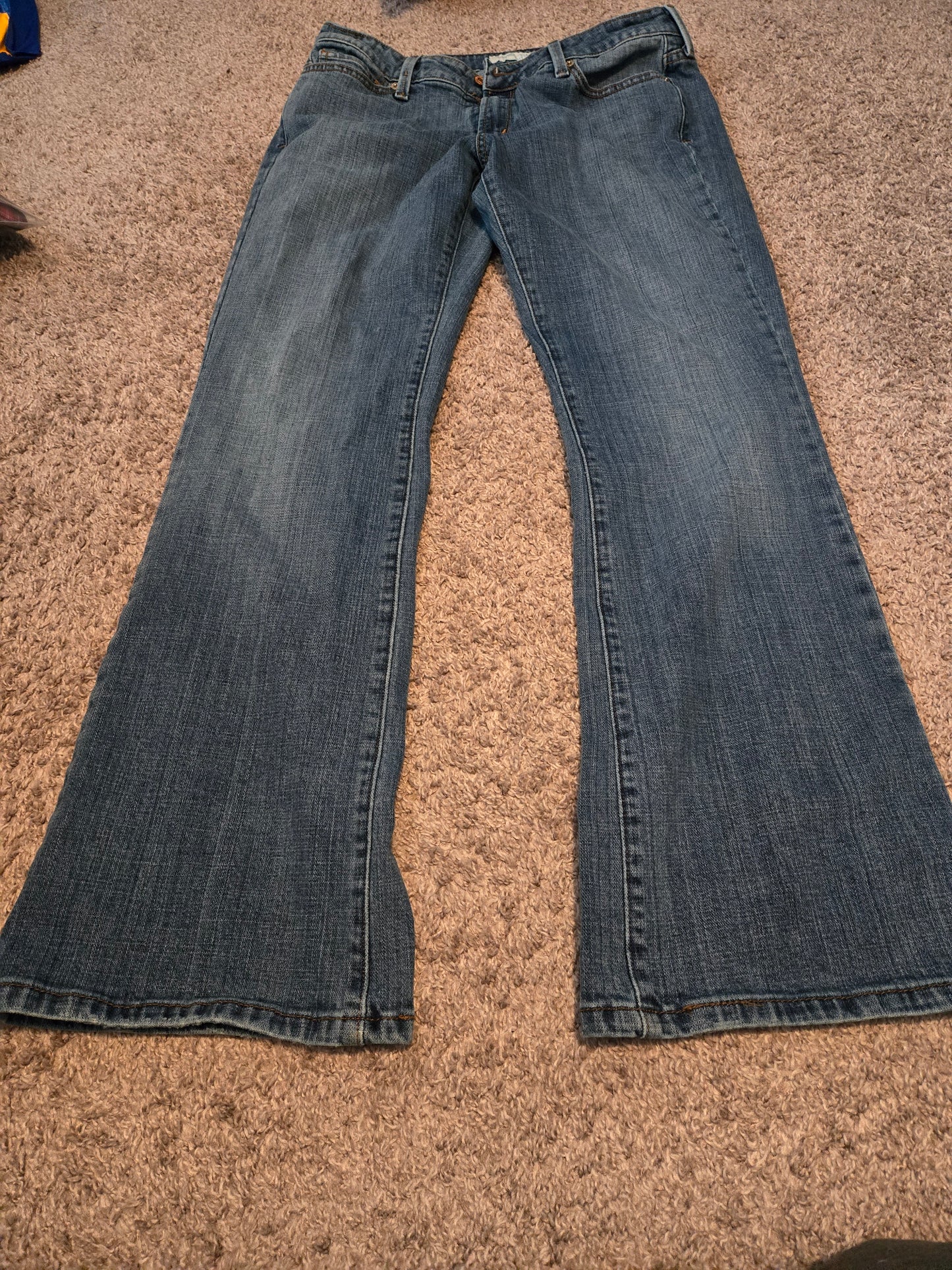 Levi Strauss Low Boot Cut Blue Jeans - Gently Used