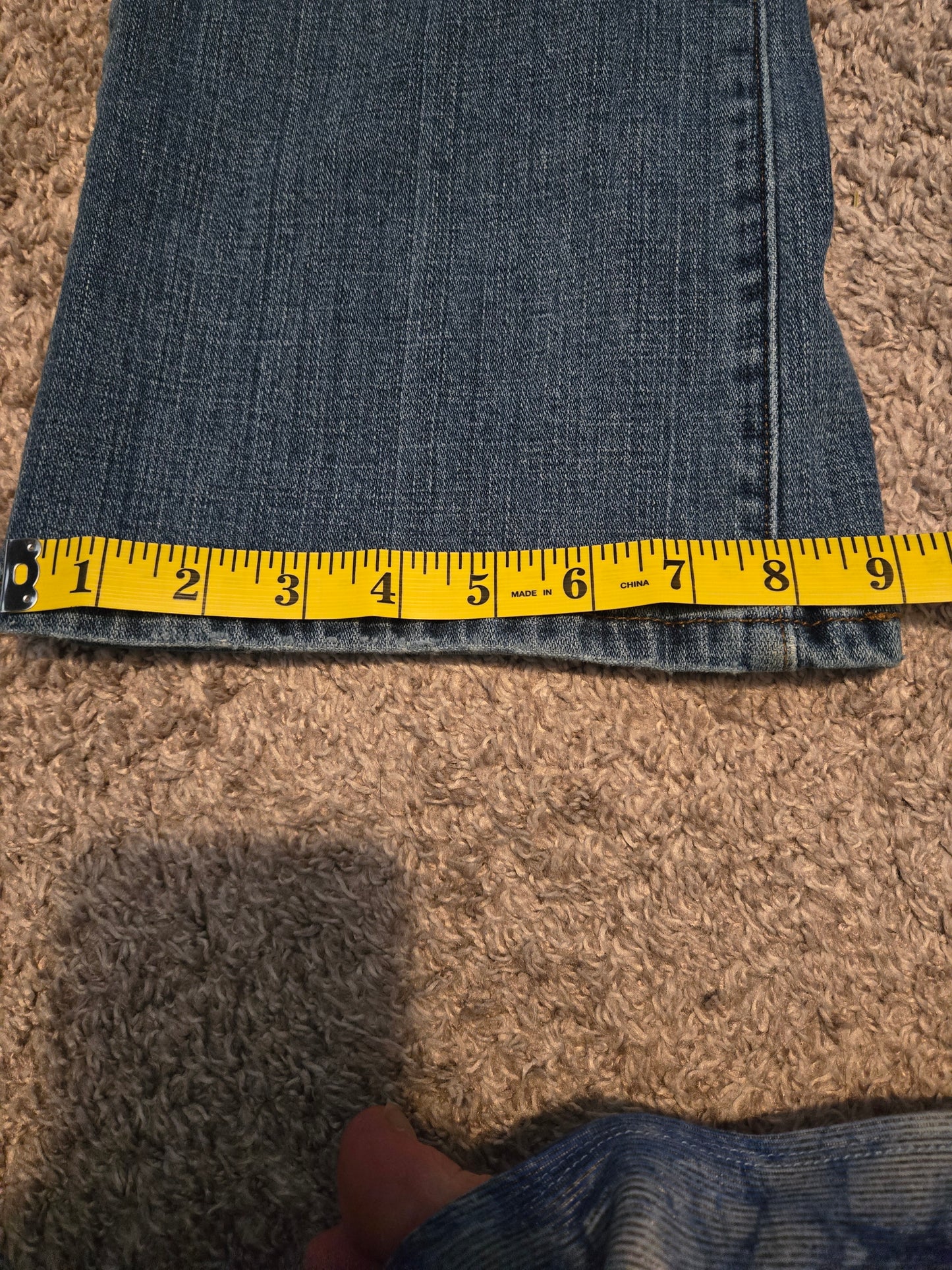 Levi Strauss Low Boot Cut Blue Jeans - Gently Used