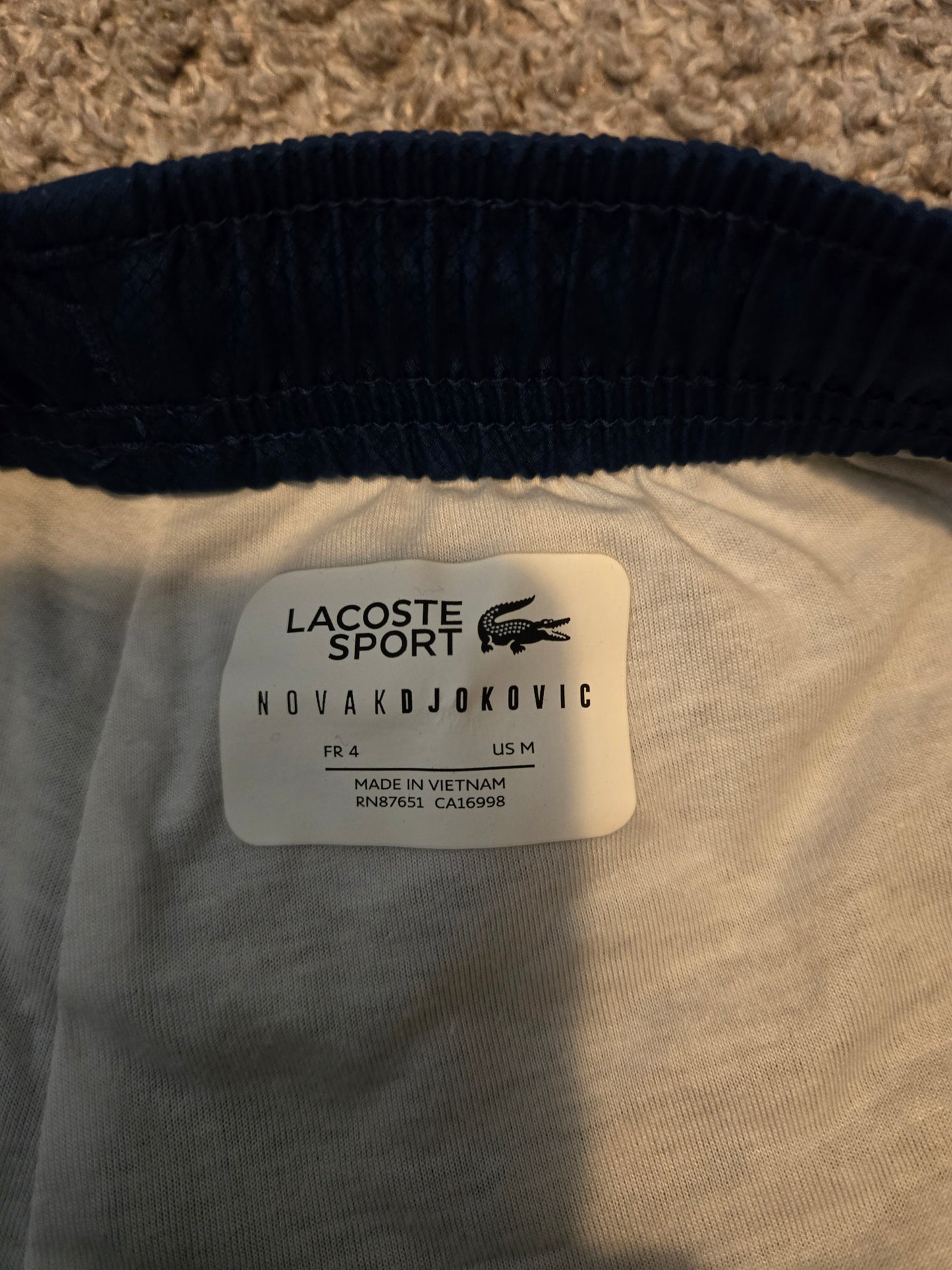 Lacoste Relaxed Fit Workout Pants