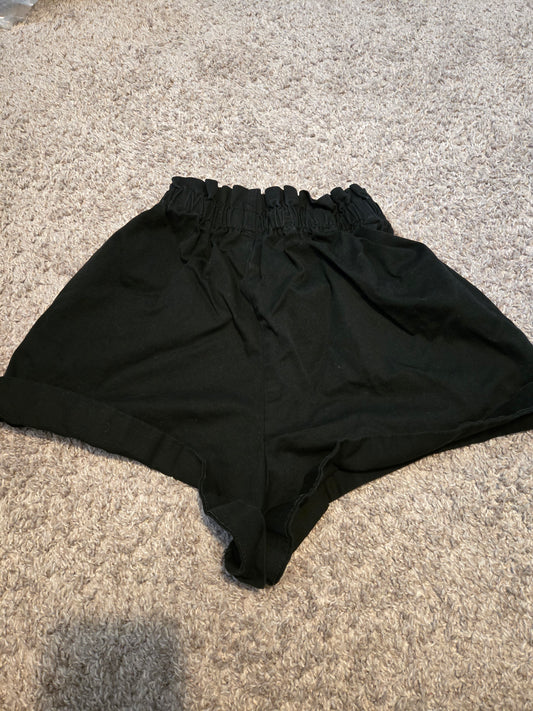 Wild Filole Black Mini Bootie Shorts Size XS