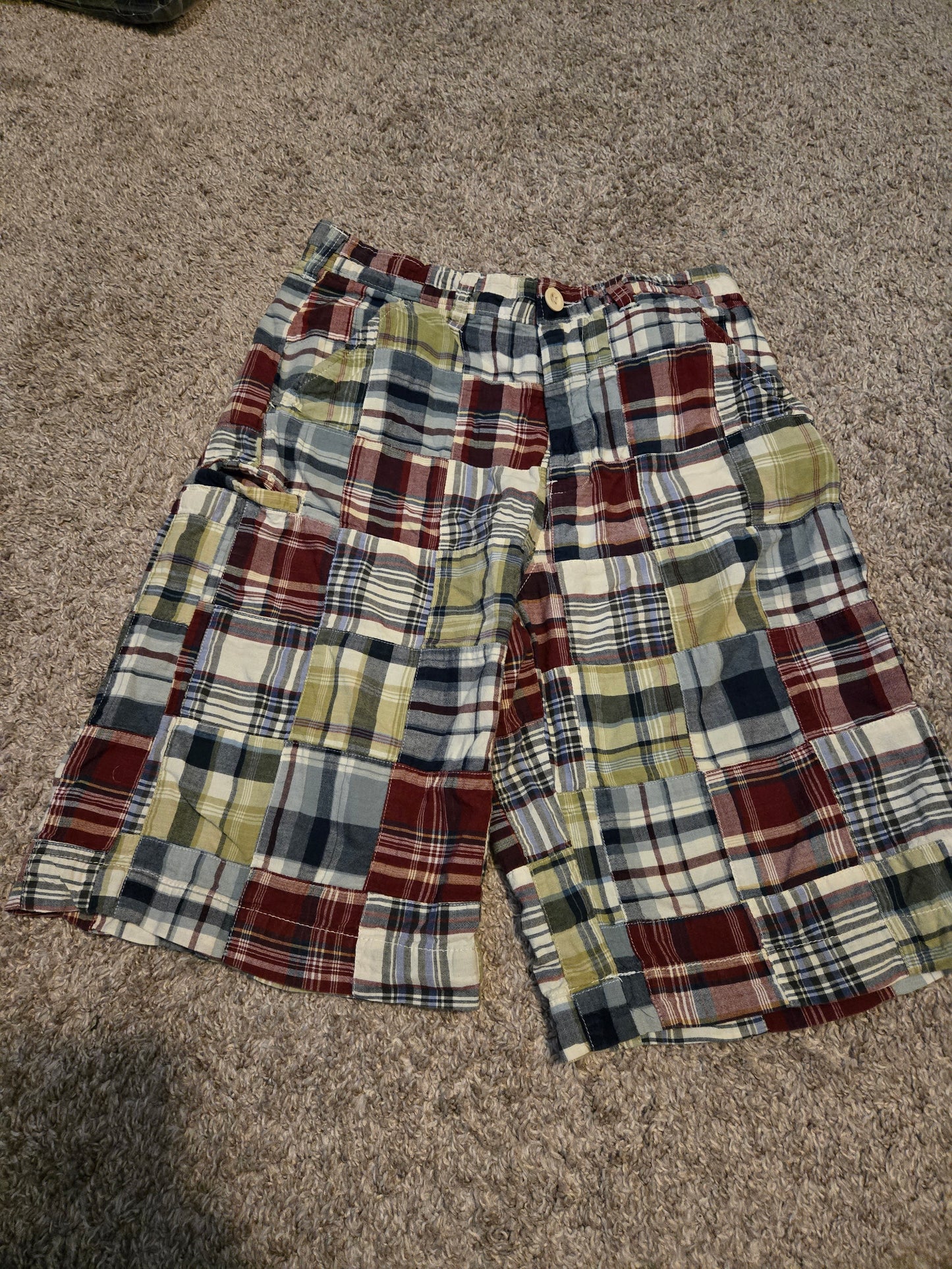 Arizona Red, Blue, Green Plaid Shorts