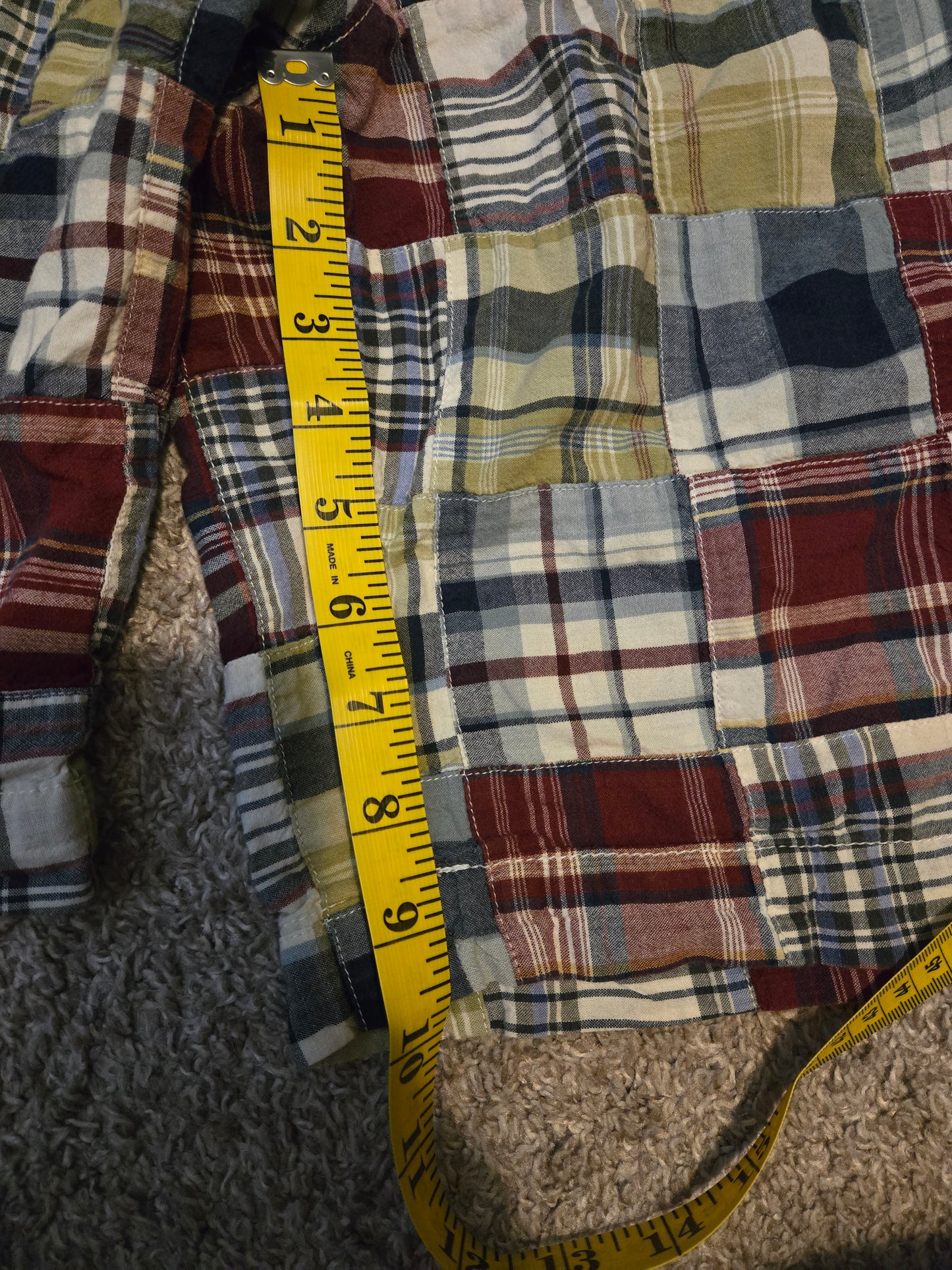 Arizona Red, Blue, Green Plaid Shorts