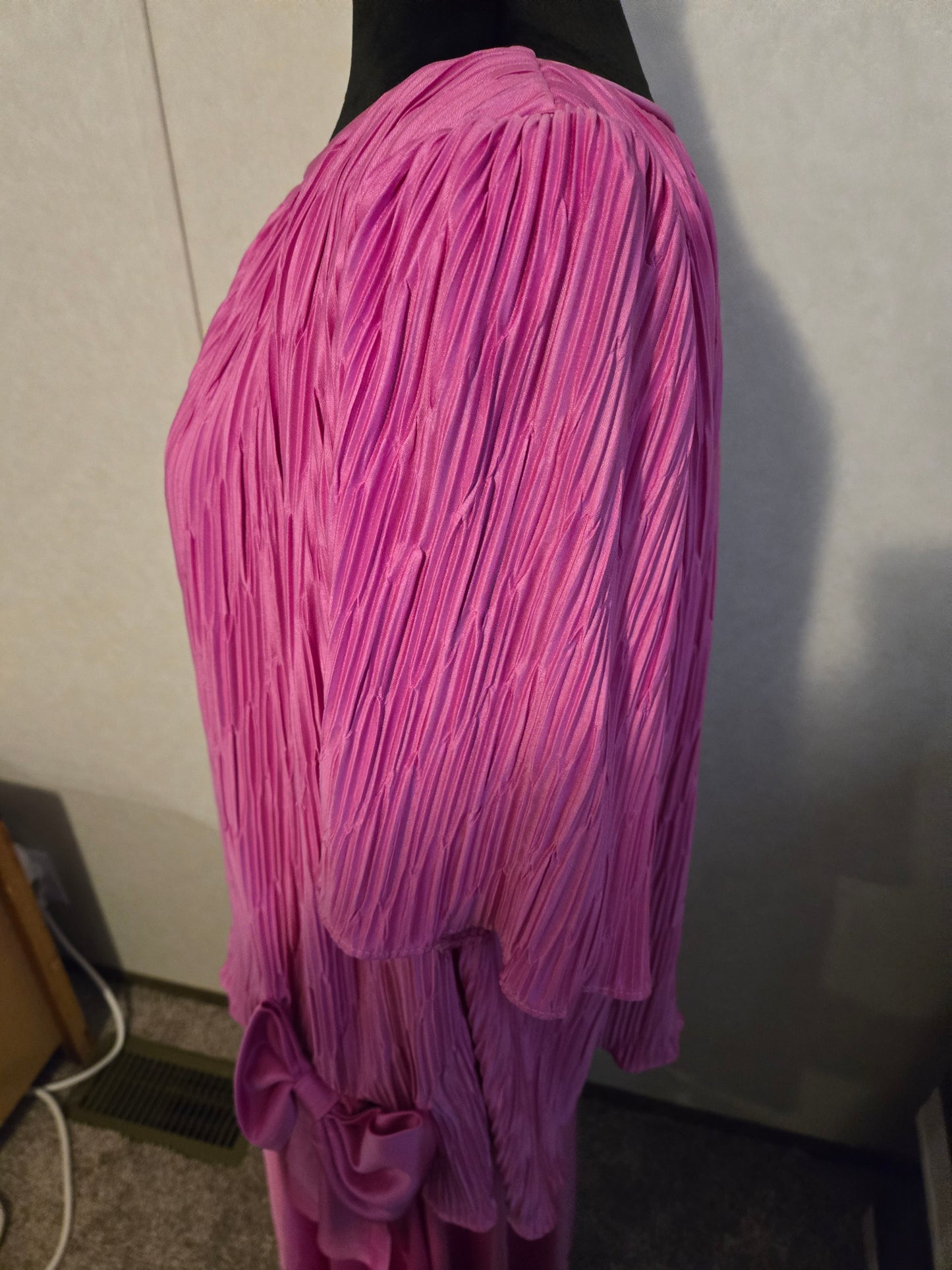 Vintage Gilberti Pink 2-Pc Look Dress