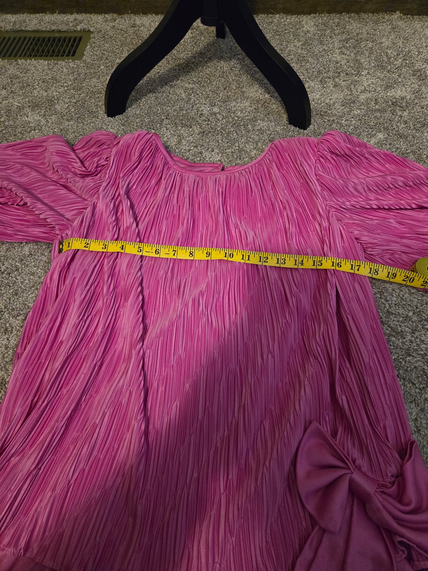 Vintage Gilberti Pink 2-Pc Look Dress