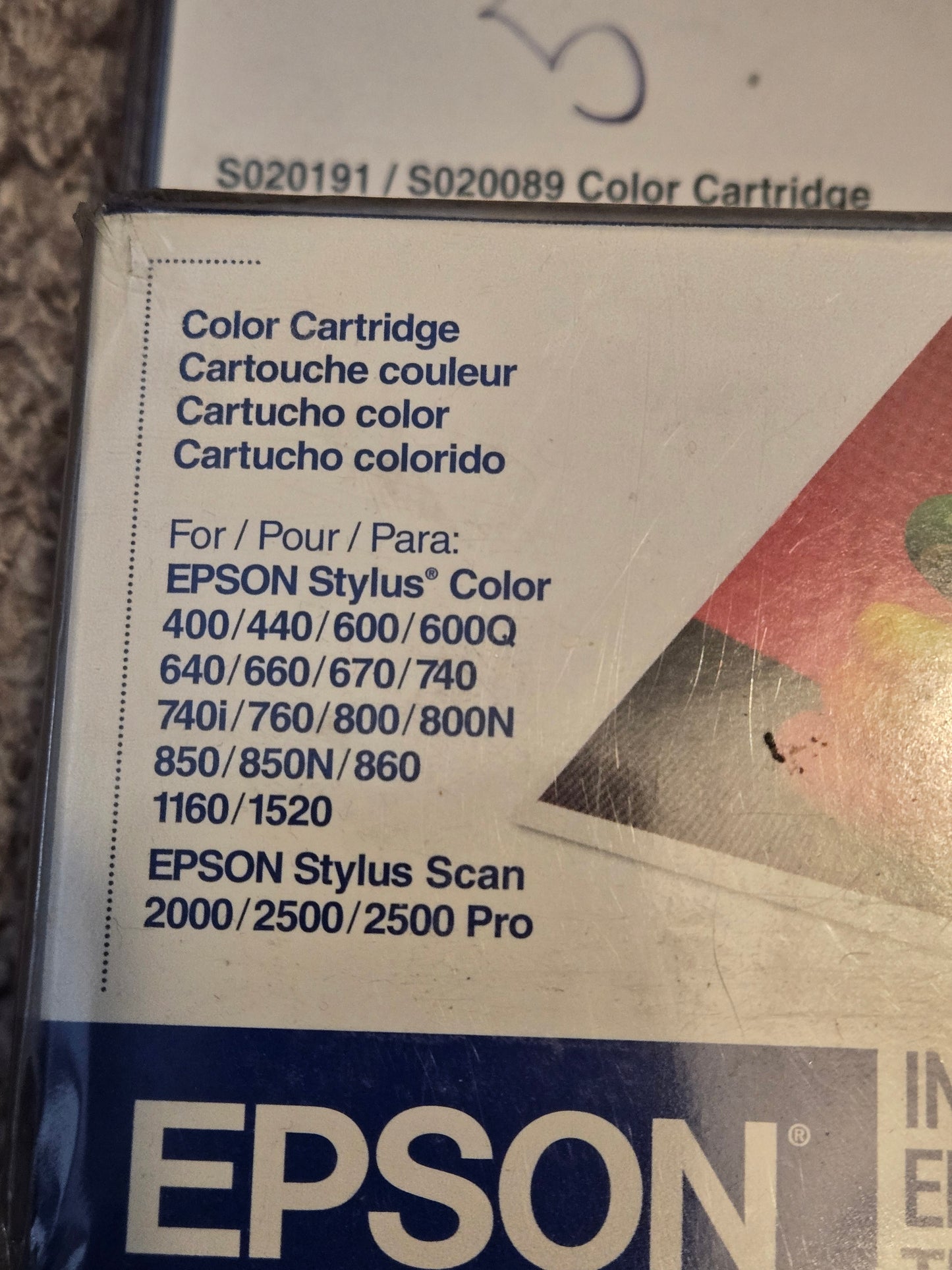 Epson Stylus Color 2 Pack S020191/S020089