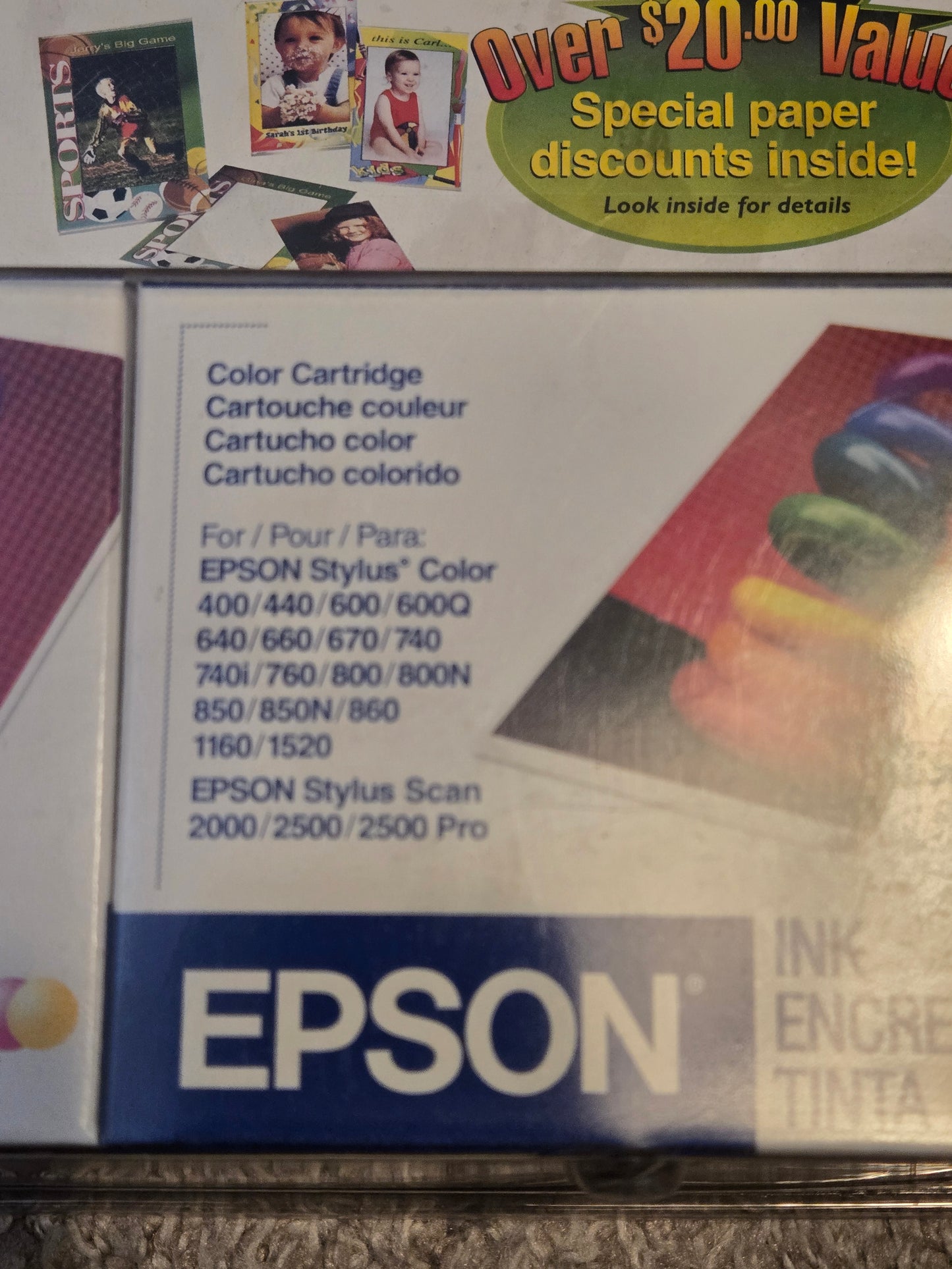 Epson Stylus Color 2 Pack S020191/S020089